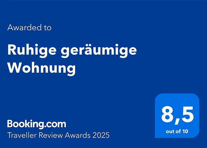 Ruhige geräumige Wohnung
